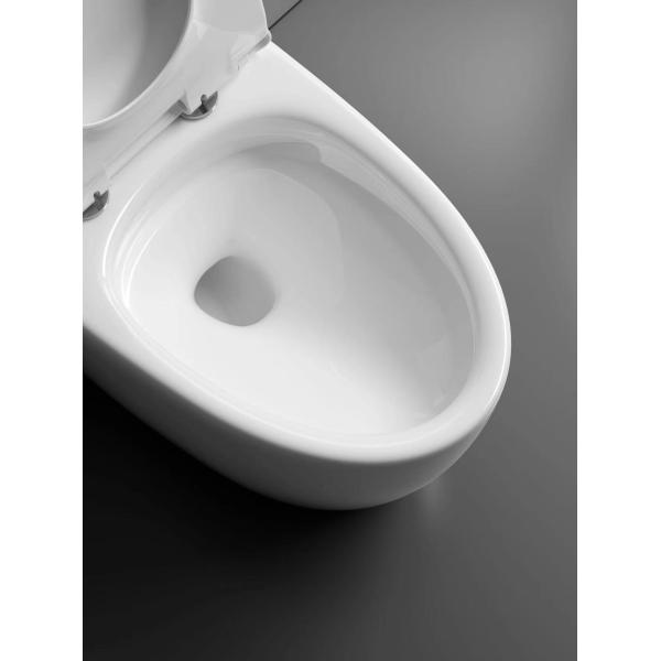 Floor Mounted New Design Best Sale Porcelain Sanitary Ware Bathroom Ceramic Siphonic One Piece Toilet Bowl