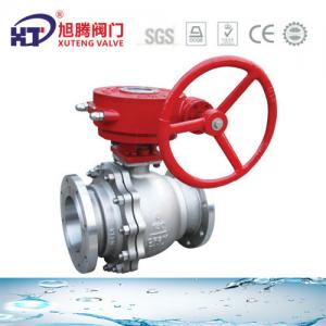 Quality 1000kg Package Gross Weight Gear Operated Flanged Ball Valve for Gas Media Q341F-150LB wholesale