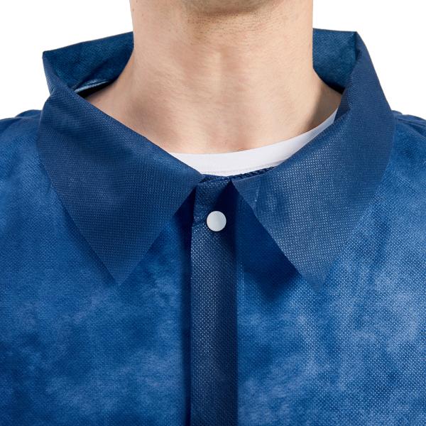 Hygienic Standard Disposable Lab Coats Nonwoven for Hospital