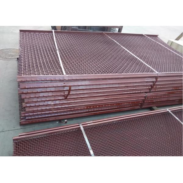 Stainless Steel Crimped Wire Mesh 0.5-10mm Width Customized For Mining