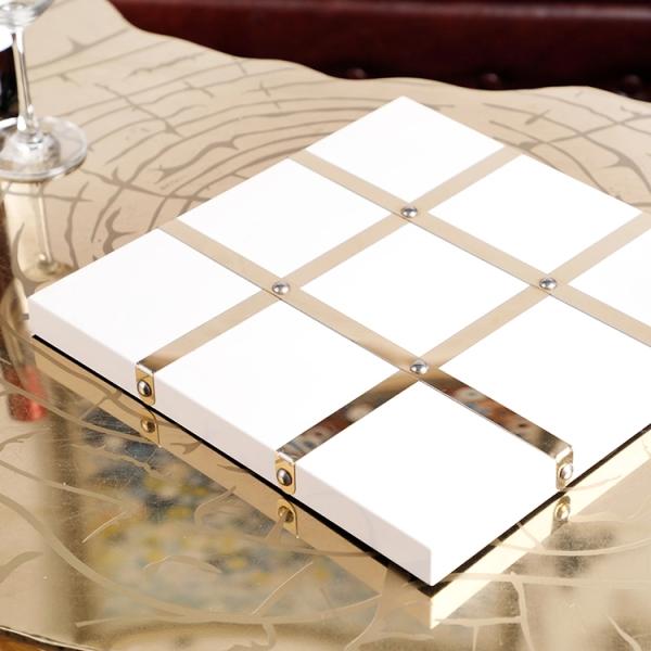 OEM Antique Design XO Square Decorative Chess Board