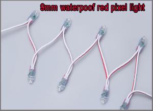 China Red Color 5V Led Decoration Light 9mm Pixel Light For Lighting Letters on sale