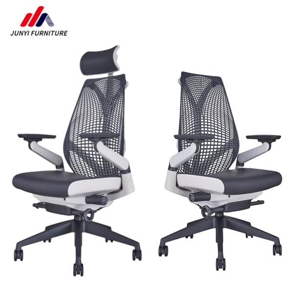 Adjustable Spine Protection Computer Home Rotating Office Chair for Gaming and Office