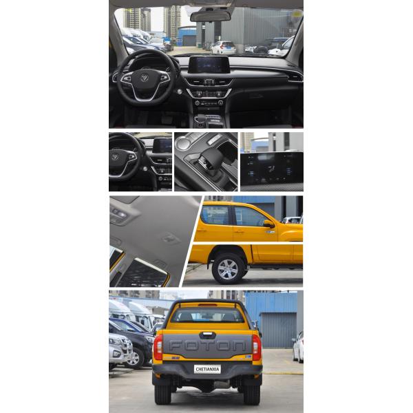 4x4 Used Midsize Electric Pickup Trucks New Energy Vehicle Foton