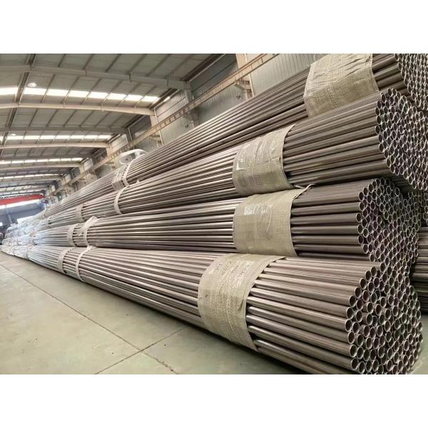 304 316L 321 Stainless Steel Welded Pipes 1.4301 Stainless Steel Round Tube