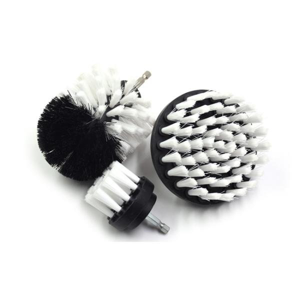 Polishing Drill Scrub Brush Standard Blue 4 Inch PP Nylon Easy Installation