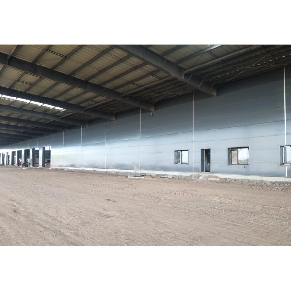 Custom Steel Hangar Warehouse with Q235B Q345B Frame