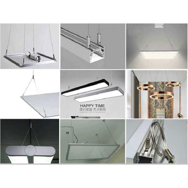 Customized Wire Cable Grippers With Male Thread For Hanging Lighting And Display