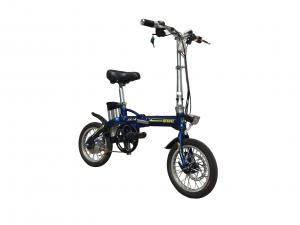 Quality Adult Lithium Bicycle Li - Ion Battery , Aluminum Alloy Frame Foldaway Electric Bike wholesale