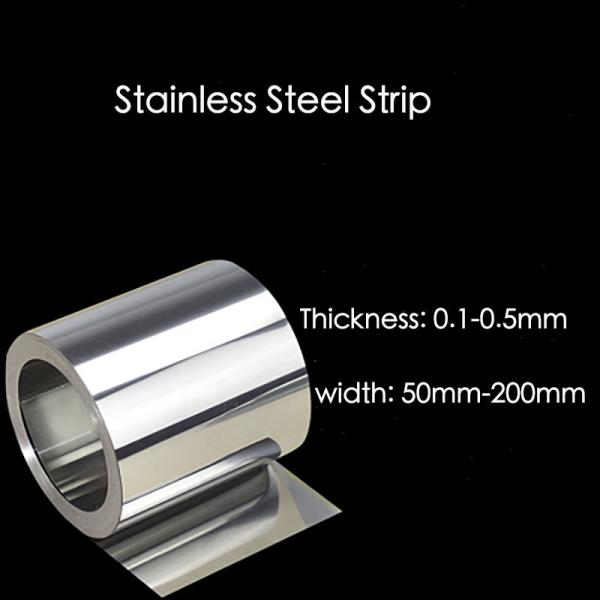 SS304 Stainless Steel Flat Trim Strips NO.4 8K Mirror