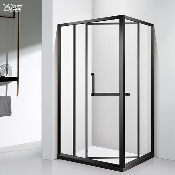 GUDANNI Waterproof Tempered Glass Shower Room Enclosure Bathroom square Folding Door