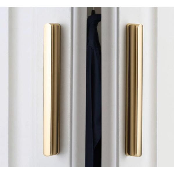 Smple Modern Aluminum long handles Factory Price Top quality plated 1200mm Gold Cabinet Handle