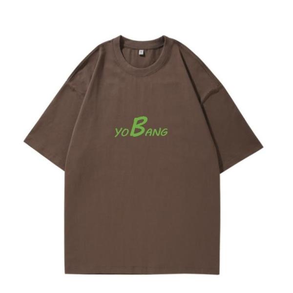 Trend Green Oversized T-Shirt OEM Skateboard Clothing For Men Women Adults