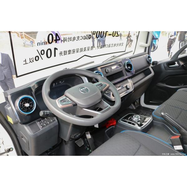 New Energy Pure Electric Vehicle Foton 4*2 Drive Mode Light Van Truck 280km