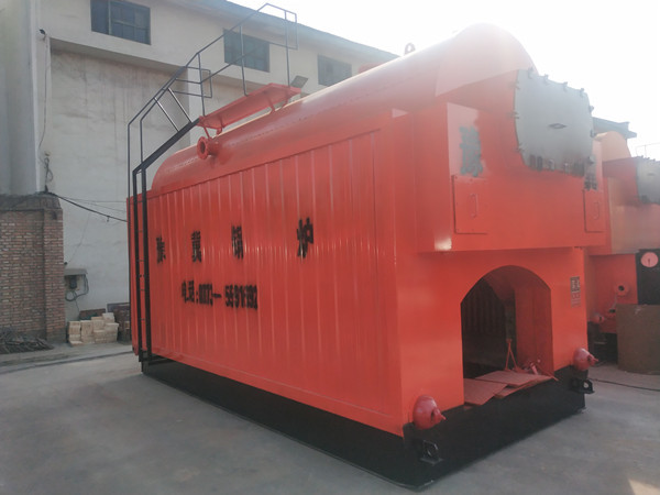 Fully Burned 6 Tons Coal Fired Water Heater 1.25MPa Pressure Easy Installation