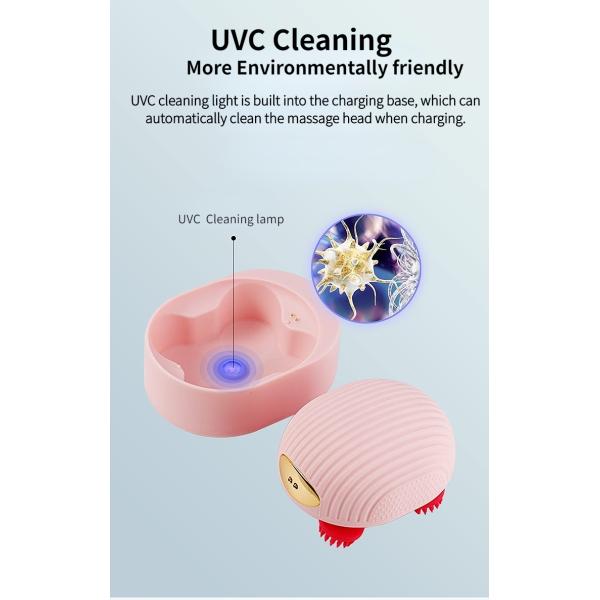 Electric Silicone Head Massager Machine Vibration Head Massager Scalp Massager