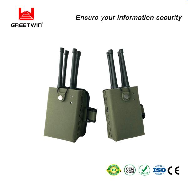Cheap WiFi Bluetooth 20W GPS Signal Jammer 4 Channel 50m Wireless for sale