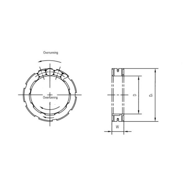 FWD331608CRB Wedge Bearing Cage CRS CRB FWD331608CRS Freewheel Bearings