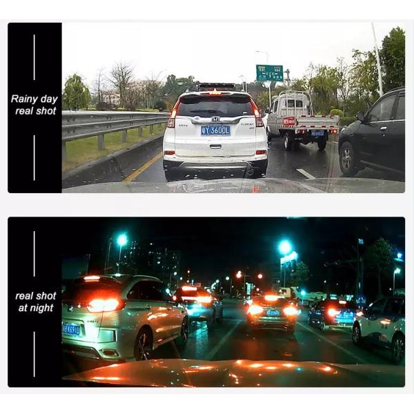 Vehicle 30FPS 2.5D Touch Screen Stream Dash Cam WIFI GPS Wide Angle