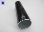 Dia 80mm Aluminum Tube Profiles Thickness 1.2mm Black Power Coating Anti
