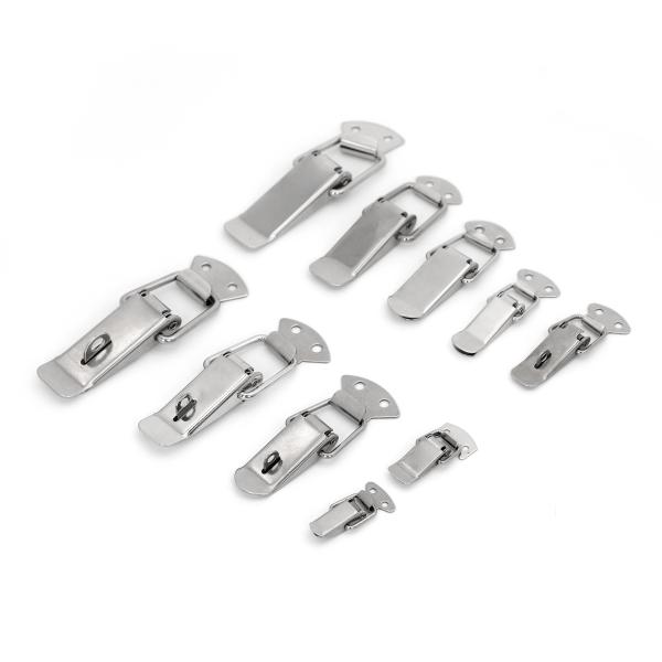 DK001 SUS304 SUS316 Stainless Steel Toggle Latch For Industrial Machinery