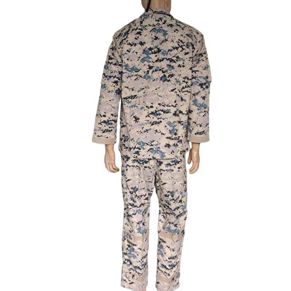 ACU Military Field Training Uniform Twill And Rip Stop Fabric Cotton Polyester Material