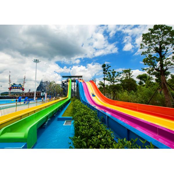 Holiday Village Amusement Big Long Pool Slide Water Park Playground 22 Meters High