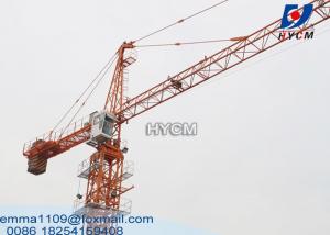 Quality China Shandong TC6015 Topkit Tower Crane Hammer-Head Type Supplier wholesale