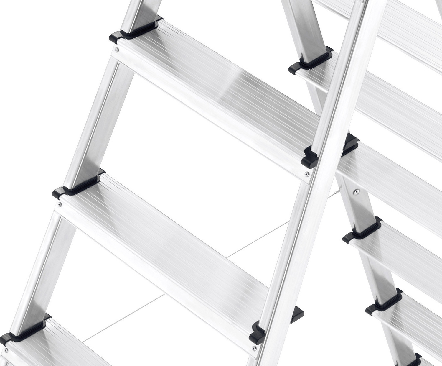Household Aluminium Platform Ladder 2x8 150kg / 330lb Large Load Capacity