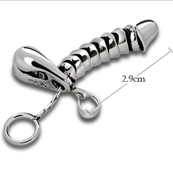 Sterling Silver Movable Pendant Necklace for Men Funny Gift (XH048492W)