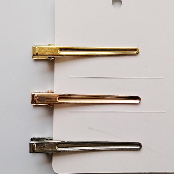 Metal Crown Hair Clip Pin Set Accessories Girl 7x2.5cm