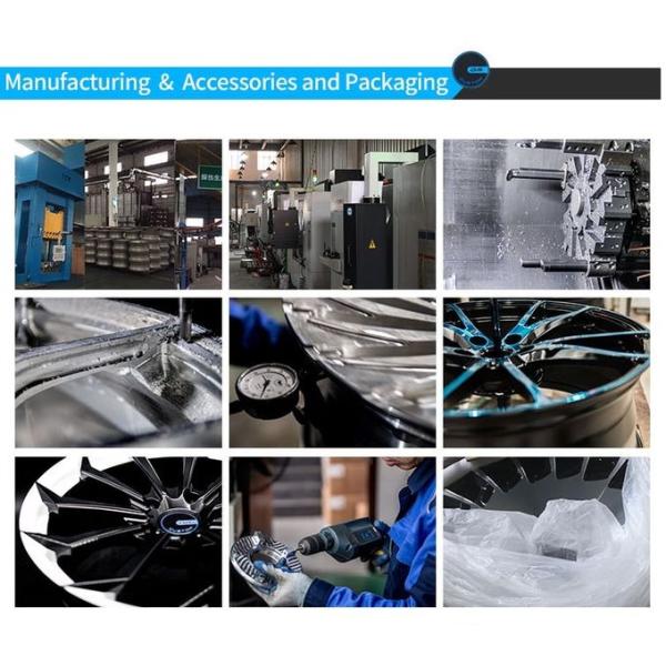 Red Ring Custom Forged Wheels PCD 5x114.3 24 Inch Rims