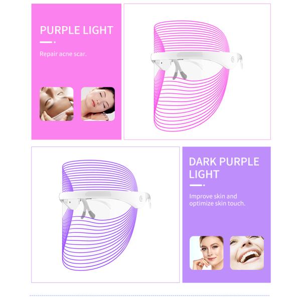 Anti-Wrinkle 7 Colors LED Light Beauty Mask Skin Rejuvenation Acne Remove Anti-Aging