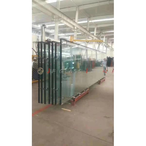 Bus Protective Door Window 60mins 22mm Fire Rated Safety Glass