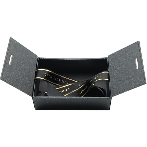 Handmade Double Door Magnet Gift Box Cosmetic Ride Gift Box Set For Wedding