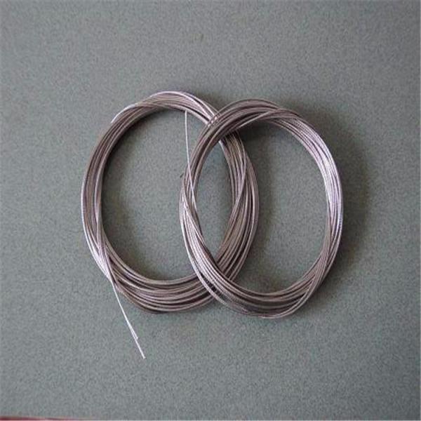 7*19 8mm 10mm 12mm 316 Stainless Steel Crane Wire Rope with Loop