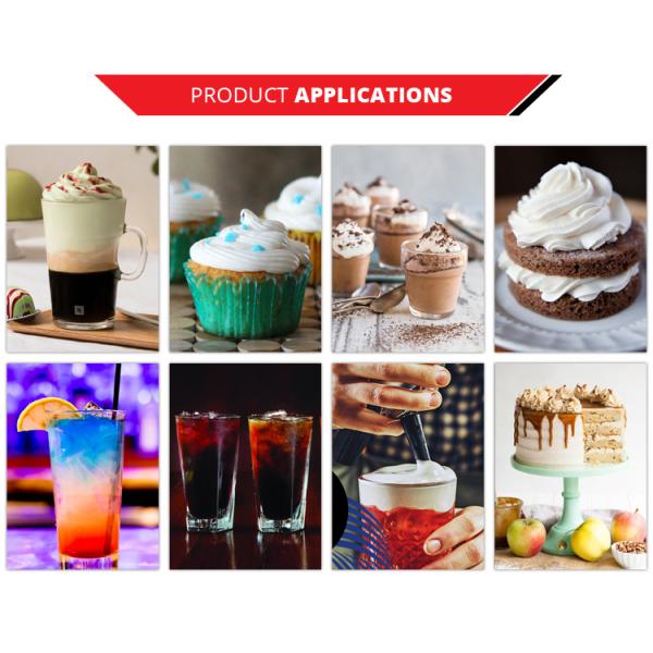 7g 4.8cm Whipped Cream Dispenser Gasket Transparent Silicone Whip Cream Dispenser Parts