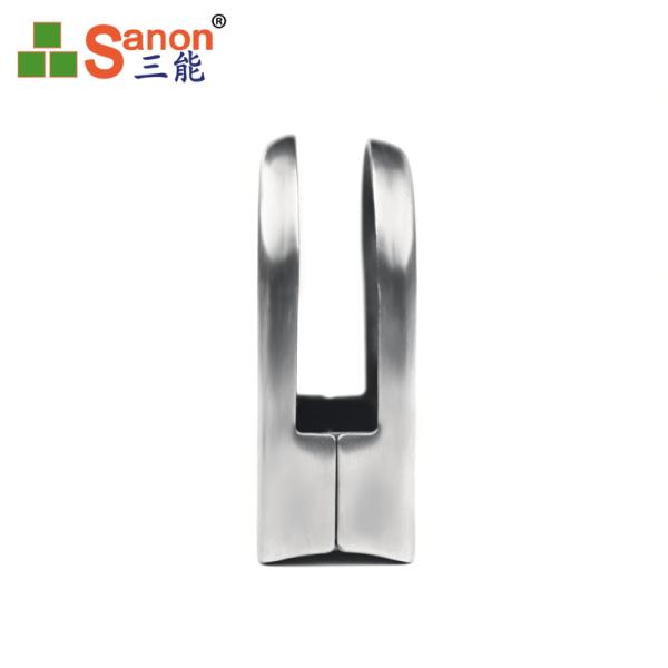 AISI 304 316 Stainless Steel Bathroom Fittings Glass Panel Mounting Clips
