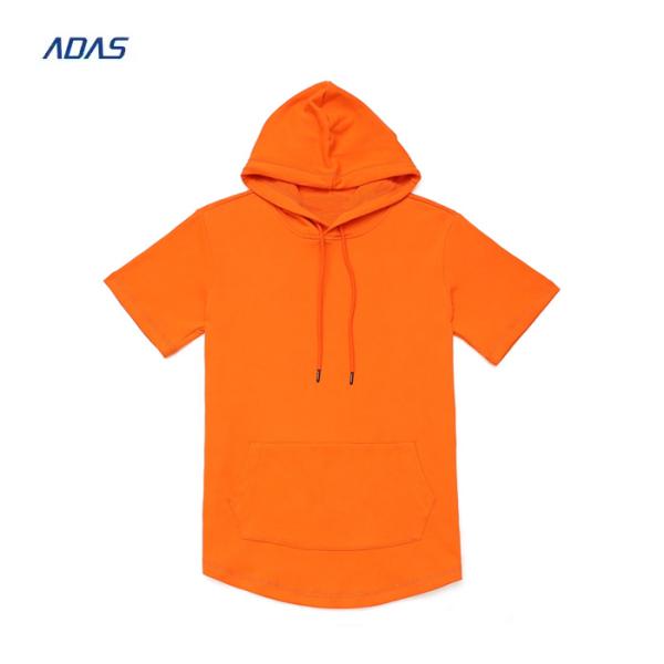 Embroidered Logo Sports Polyester Sublimation Hoodies T Shirts Plus Size OEM