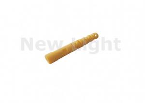 Quality Yellow Color Fiber Optic Parts ST Tail Set 2.0 / 3.0 Mm Diameter For Fiber Patch Cord wholesale
