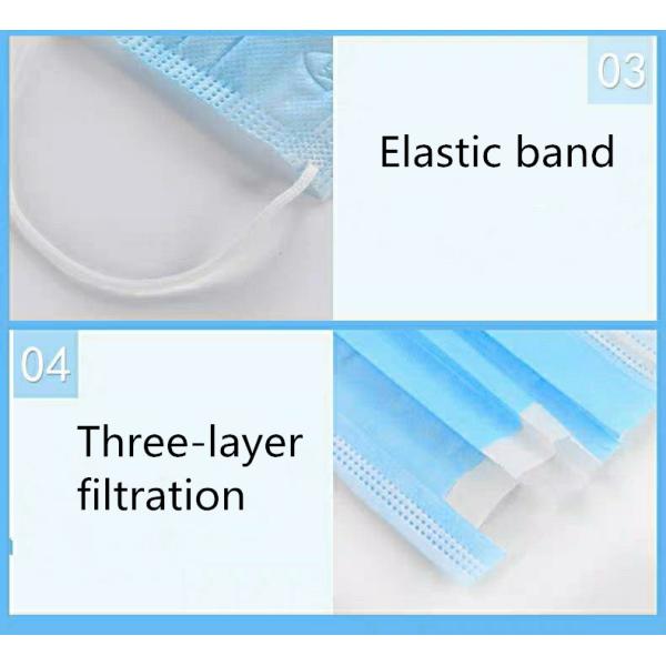 One Off Disposable Surgical Masks For Common Protective Purpose Instead Of Medical