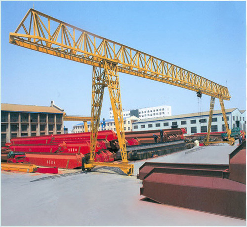 MH Trussed Type Overhead Rail Mounted Gantry Crane Single Girder