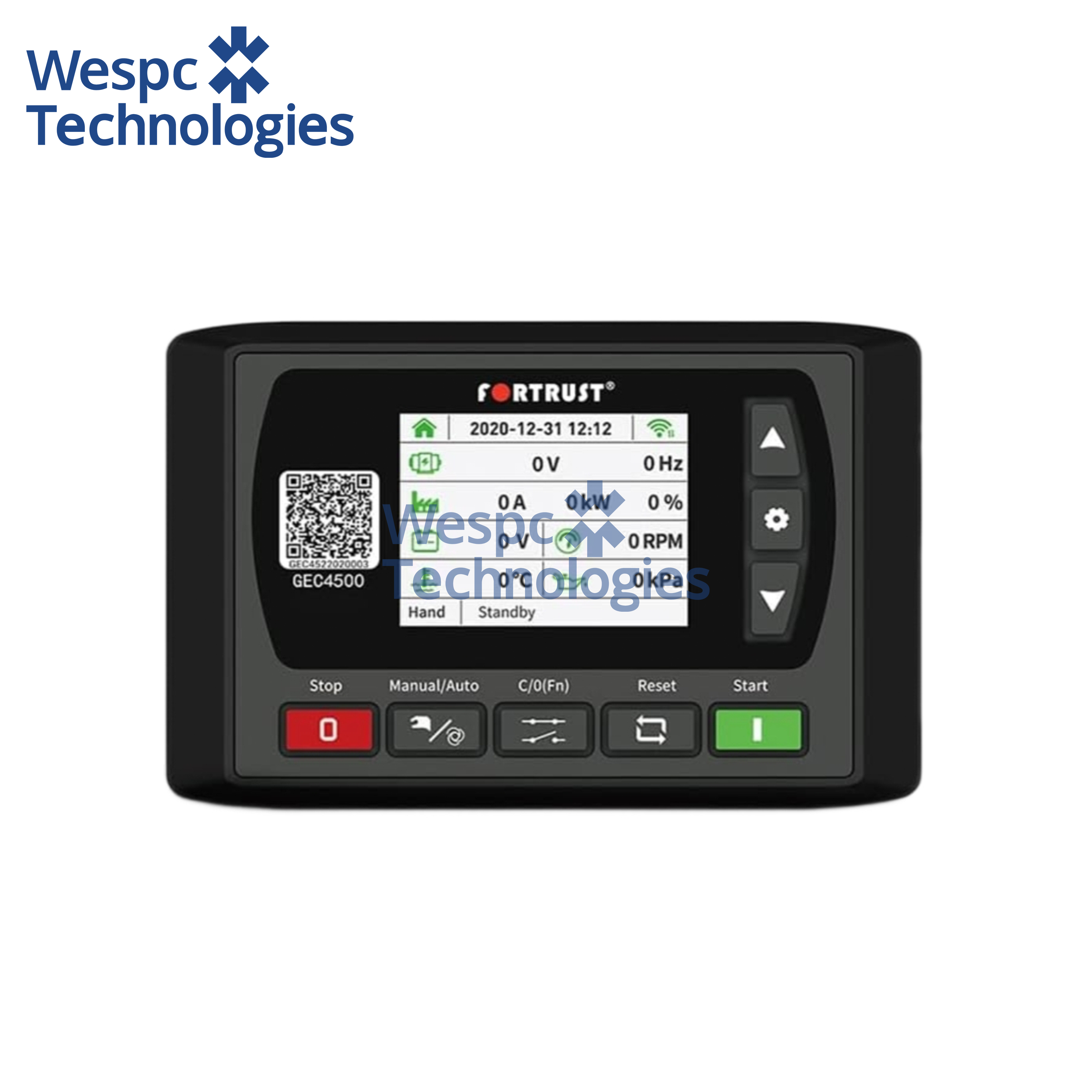 WESPC Original GEC4520-485 Generator Control Panel Auto Mains Failure Controller