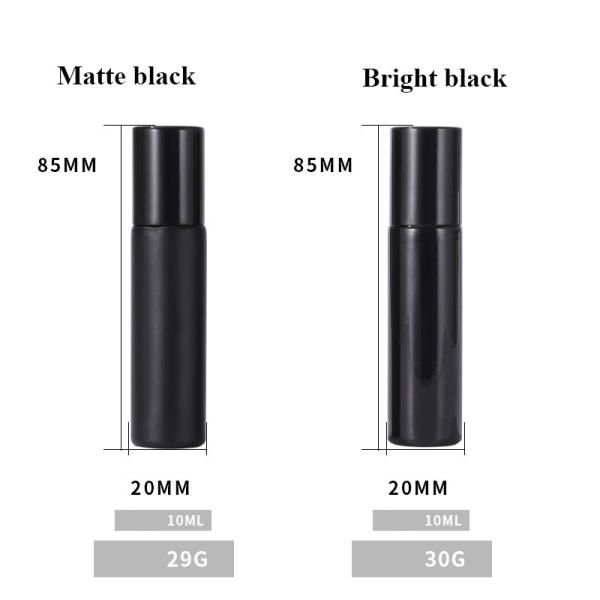 Glass Cosmetic Containers Perfume Essential Oil Roller Bottle 10ml