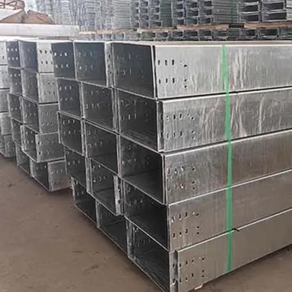 Width 1000mm 50mm Galvanised Cable Tray Ladder System Adjustable Flexible And Strong