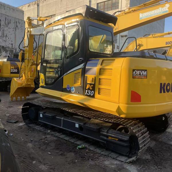 2023 Second Hand Komatsu PC130-7 Excavator with Grab Wooden Clamp within Your Budget