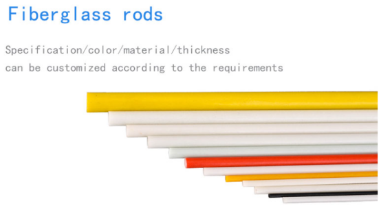 Solid High Strength FRP Fiberglass Rod For Greenhouse