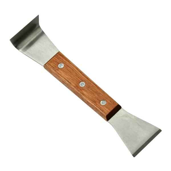 Beekeeping Tool Stainless Steel Hive Tool Scraper With Wooden Handle For Beekeeping