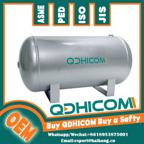 Air Flow Balancing Vertical Air Receiver Tank Epoxy Coated For Industrial Tools