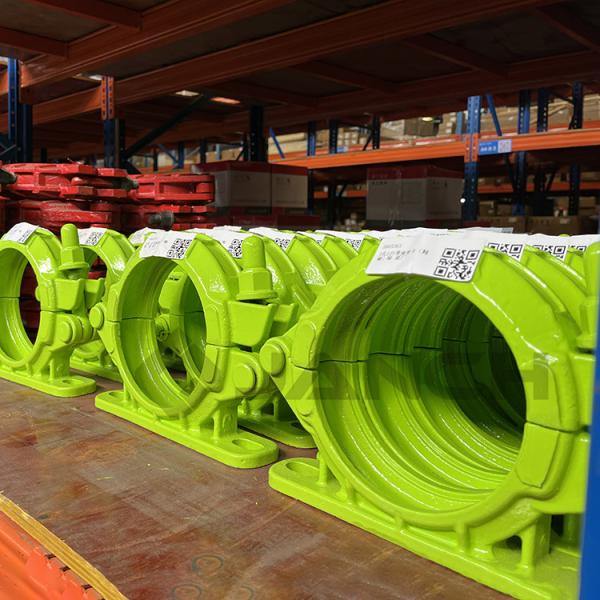 Customized Concrete Pump Snap Clamp For Concrete Truck Pumps